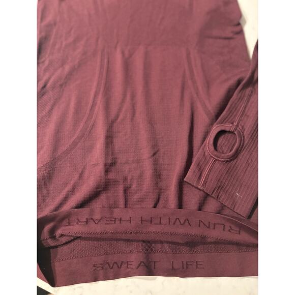 Lululemon Swiftly Tech Long-Sleeve Crew Reflective Breathable Running Shirt Sz 2 - Picture 9 of 14